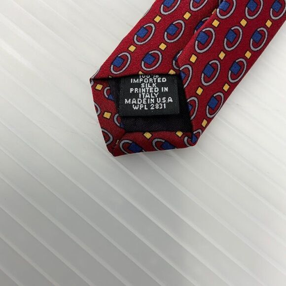 Van Heusen Mens Red Business Tie (E3) - Picture 5 of 5